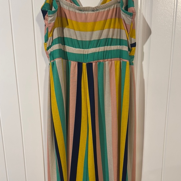 Altar'd State Colorful Striped Jumpsuit - Picture 2 of 4